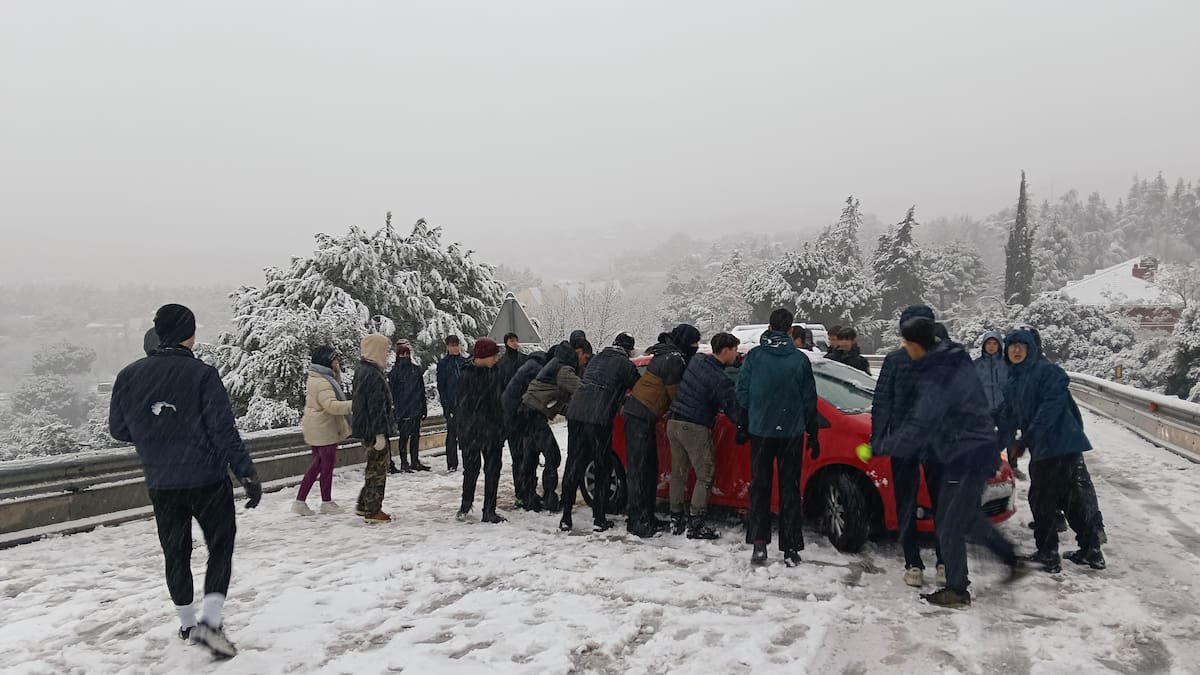 “Ya ha pasado lo peor”: Almeida hace balance de la borrasca Kristin en Madrid