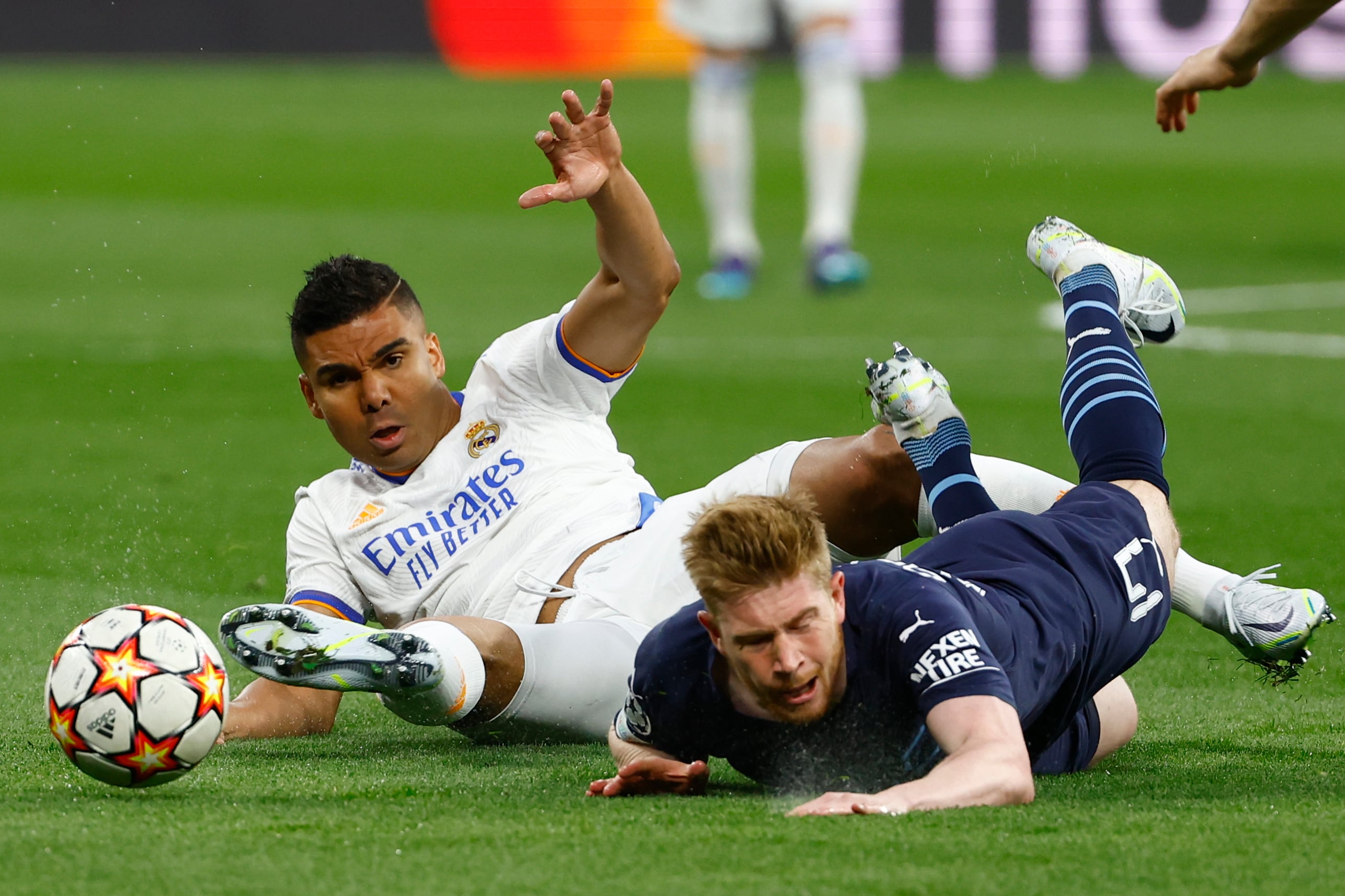 La primera falta de Casemiro con la que no vio tarjeta.