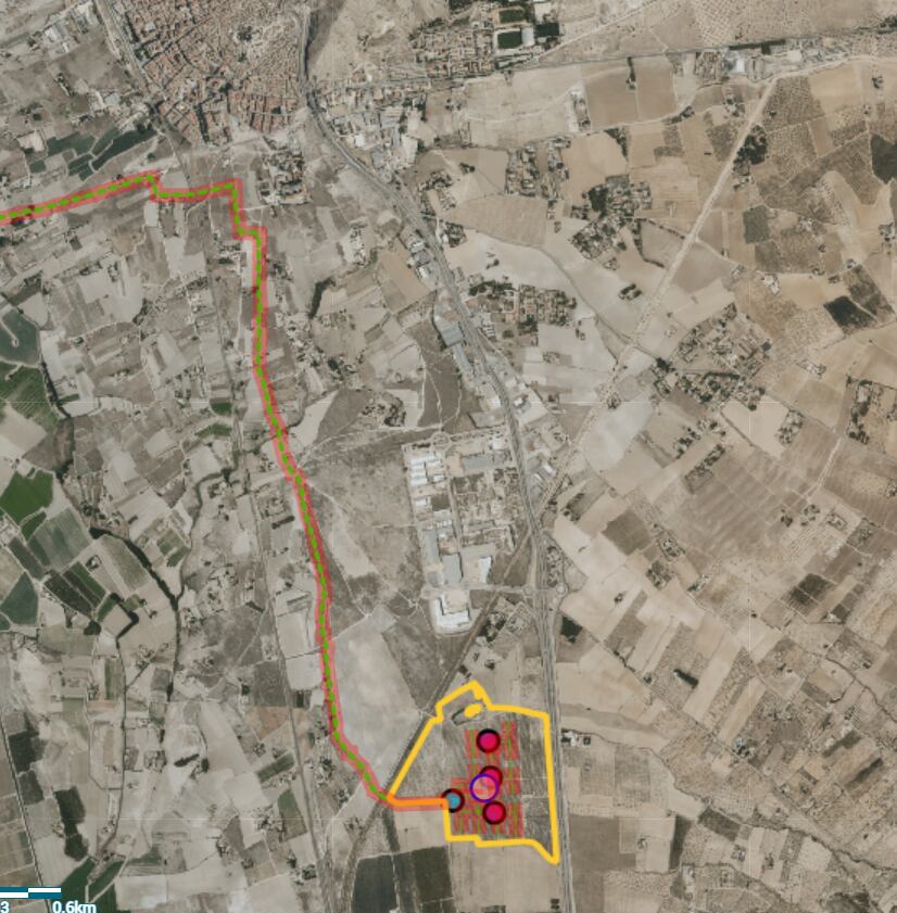Plano del término donde está la planta