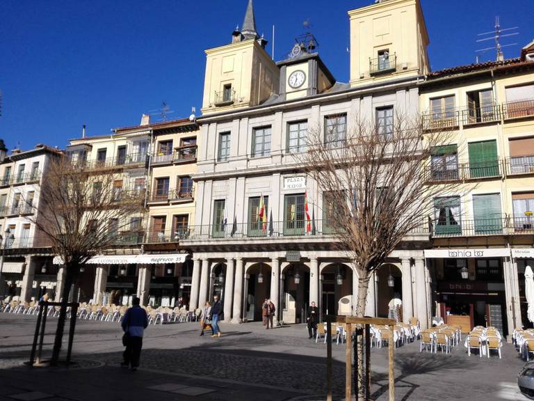 Fachada del Ayuntamiento de Segovia