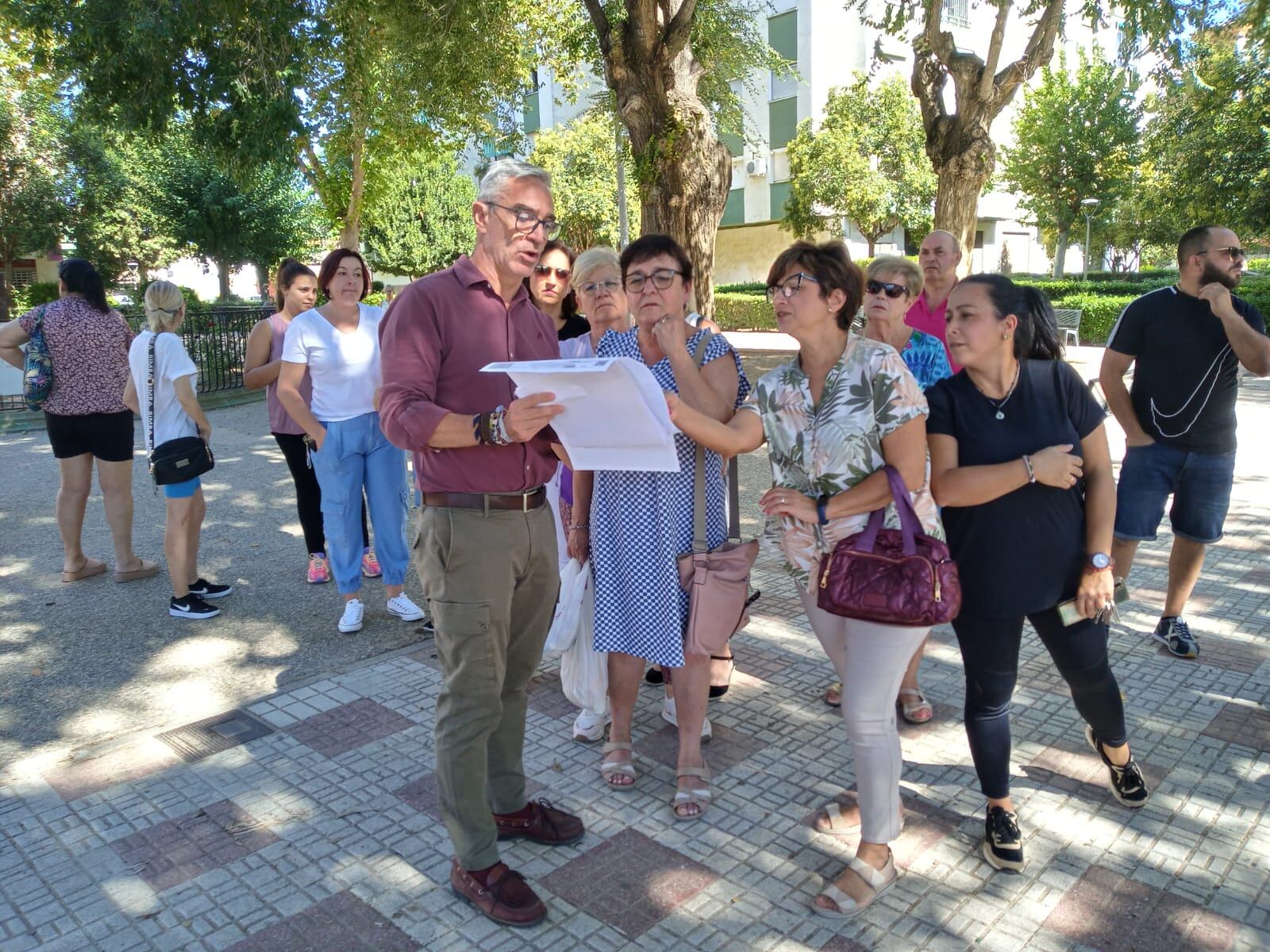 Encuentro con los vecinos de Bailén