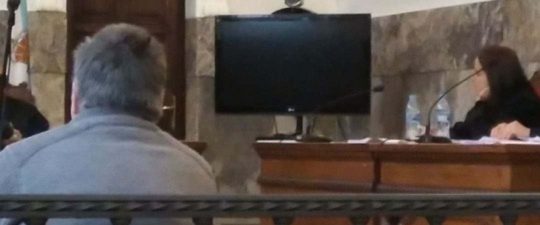 El acusado, en el Tribunal Superior