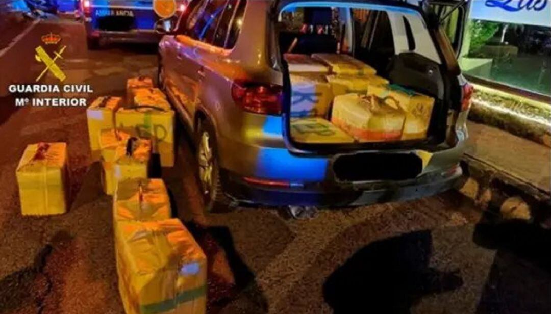 Un momento del operativo.