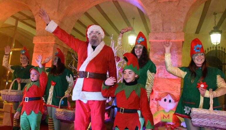 Visita de Papá Noel a Dénia, en diciembre de 2015.