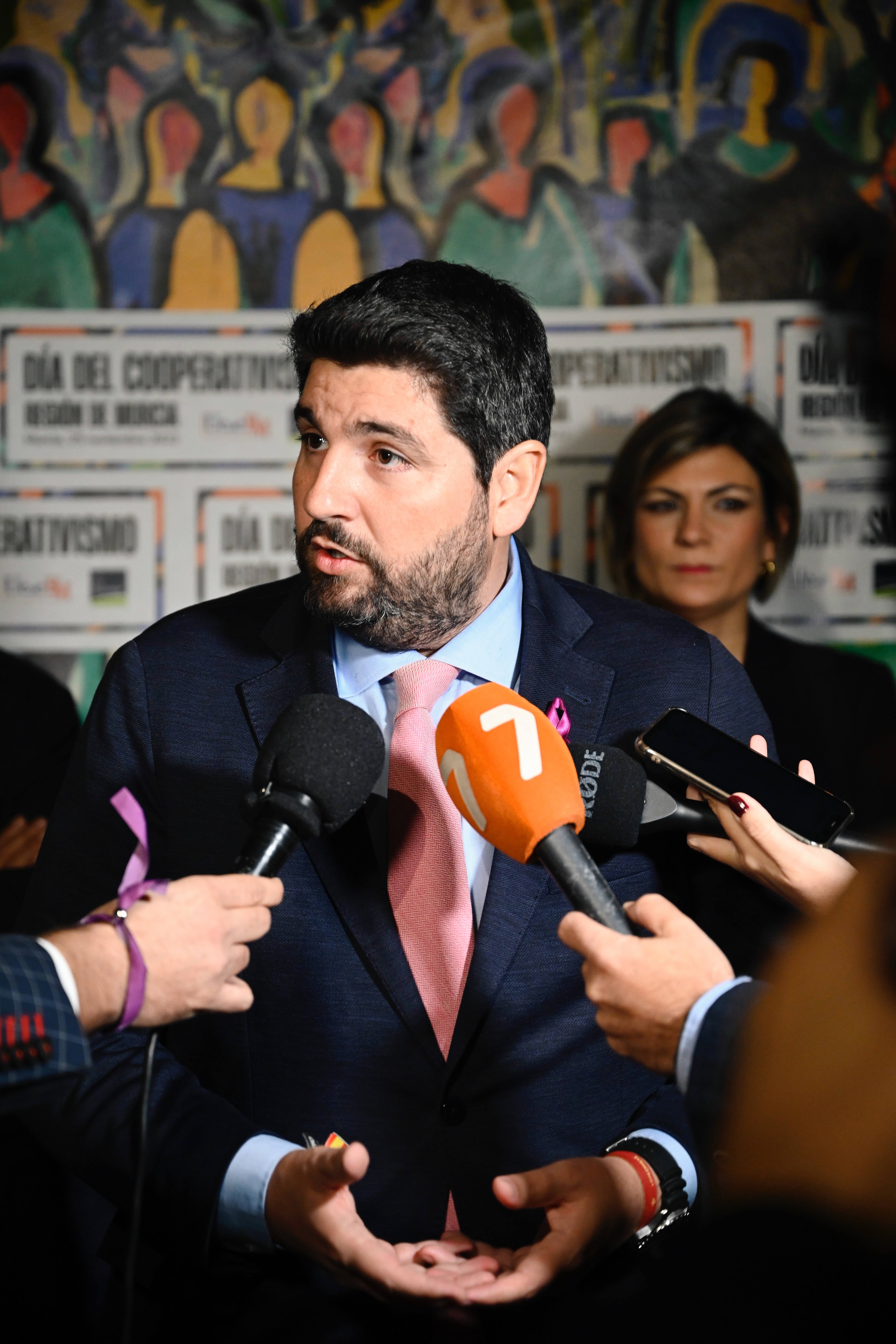 Fernando López Miras en el acto de celebración del Día Mundial del Cooperativismo organizado por Ucomur y Ucoerm