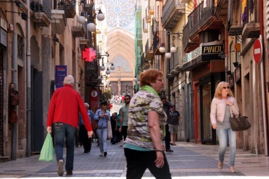 La Part Alta de Tarragona és la zona que concentra més densitat comercial de tota la ciutat.