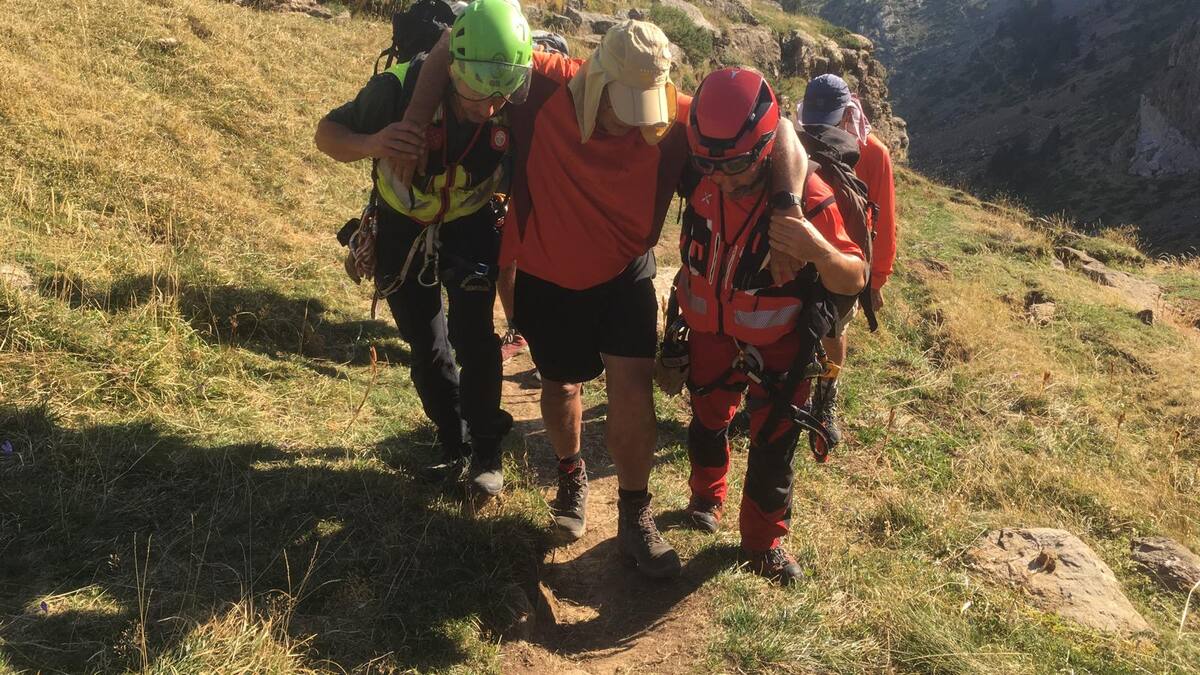 Rescatados 23 montañeros en el Pirineo de Huesca en los últimos seis días