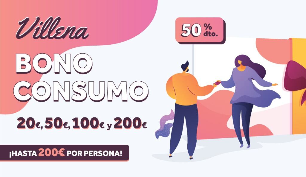 Cartel del bono consumo