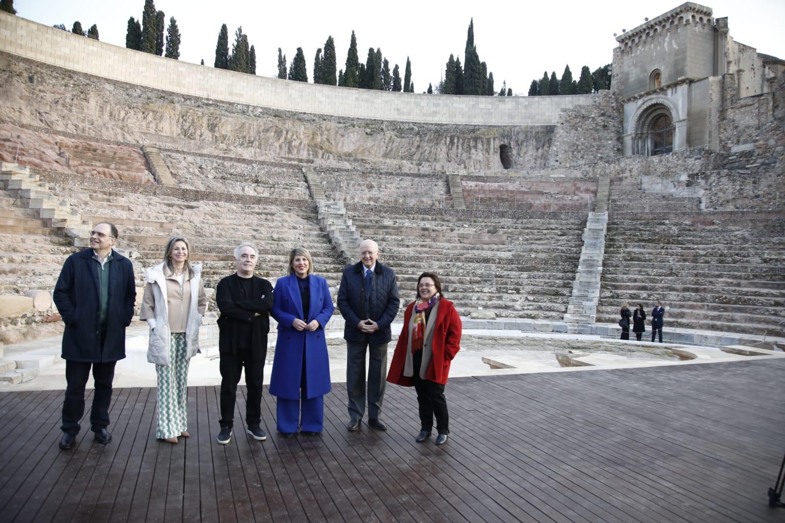 Ferran Adria en el Teatro Romano