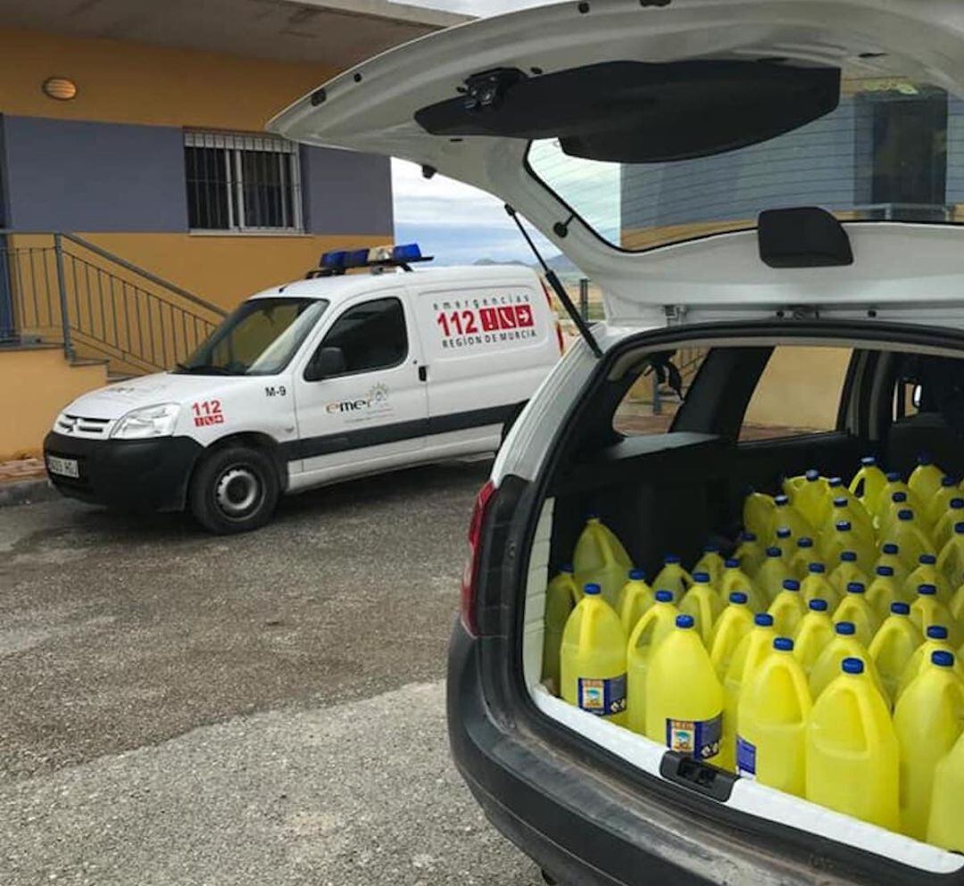 Comienzan los trabajos de desinfección en pedanías