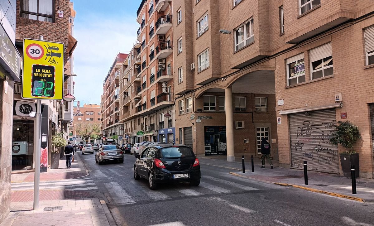 Control de velocidad en Elche