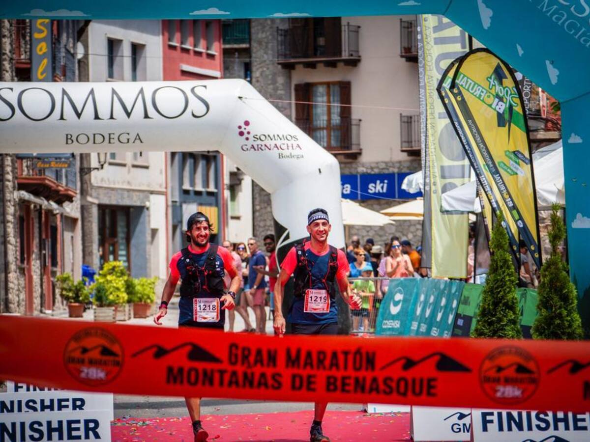 Dos aieloners guanyen el Trail de Benasque per parelles