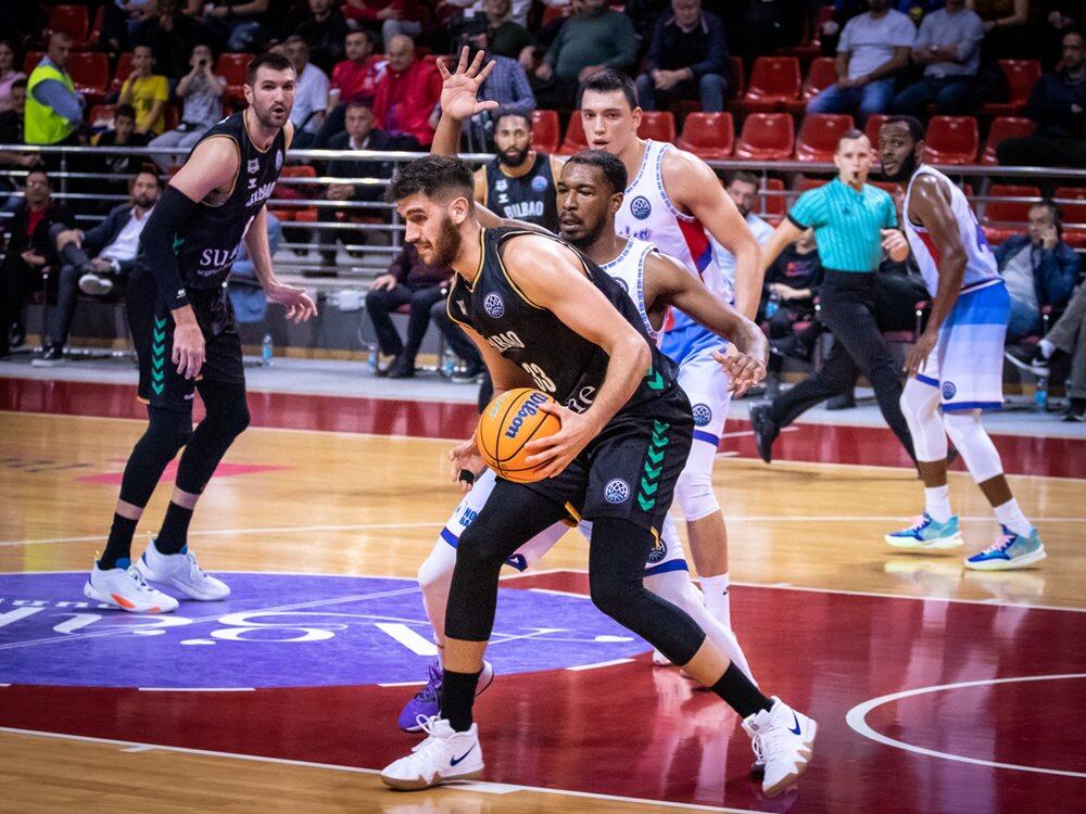 Bilbao Basket ha disputado este miércoles el tercer partido de la fase de grupos de la Champions / Foto: FIBA