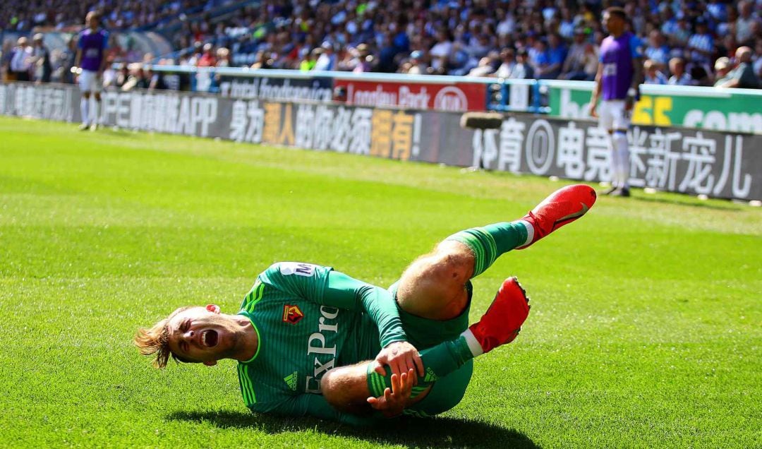 Gerard Deulofeu, en su etapa en el Watford.