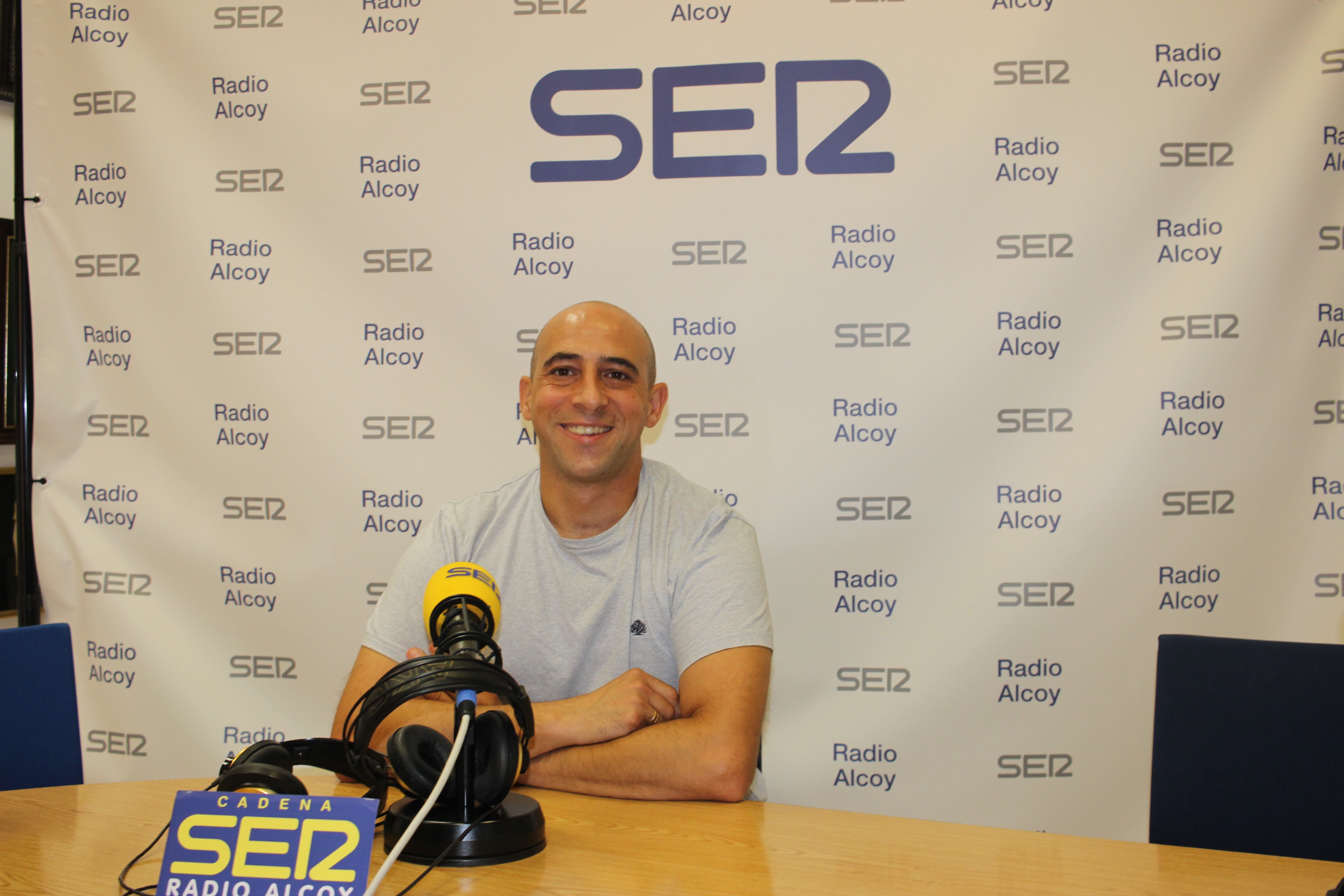 Antonio Bracero, presidente de la Peña Deportiva Juan XXIII de Alcoy