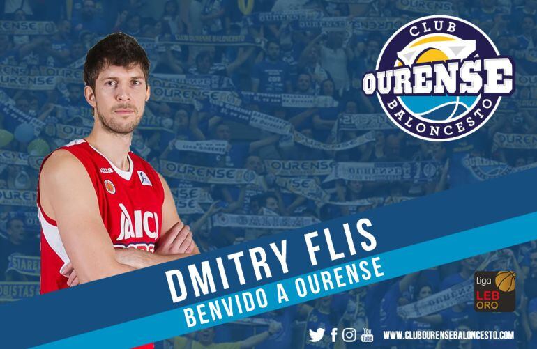 Dmitry Flis, ala-pívot hispano-ruso, nuevo fichaje del COB para esta nueva temporada