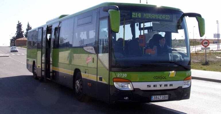 Autobús de Paracuellos de Jarama