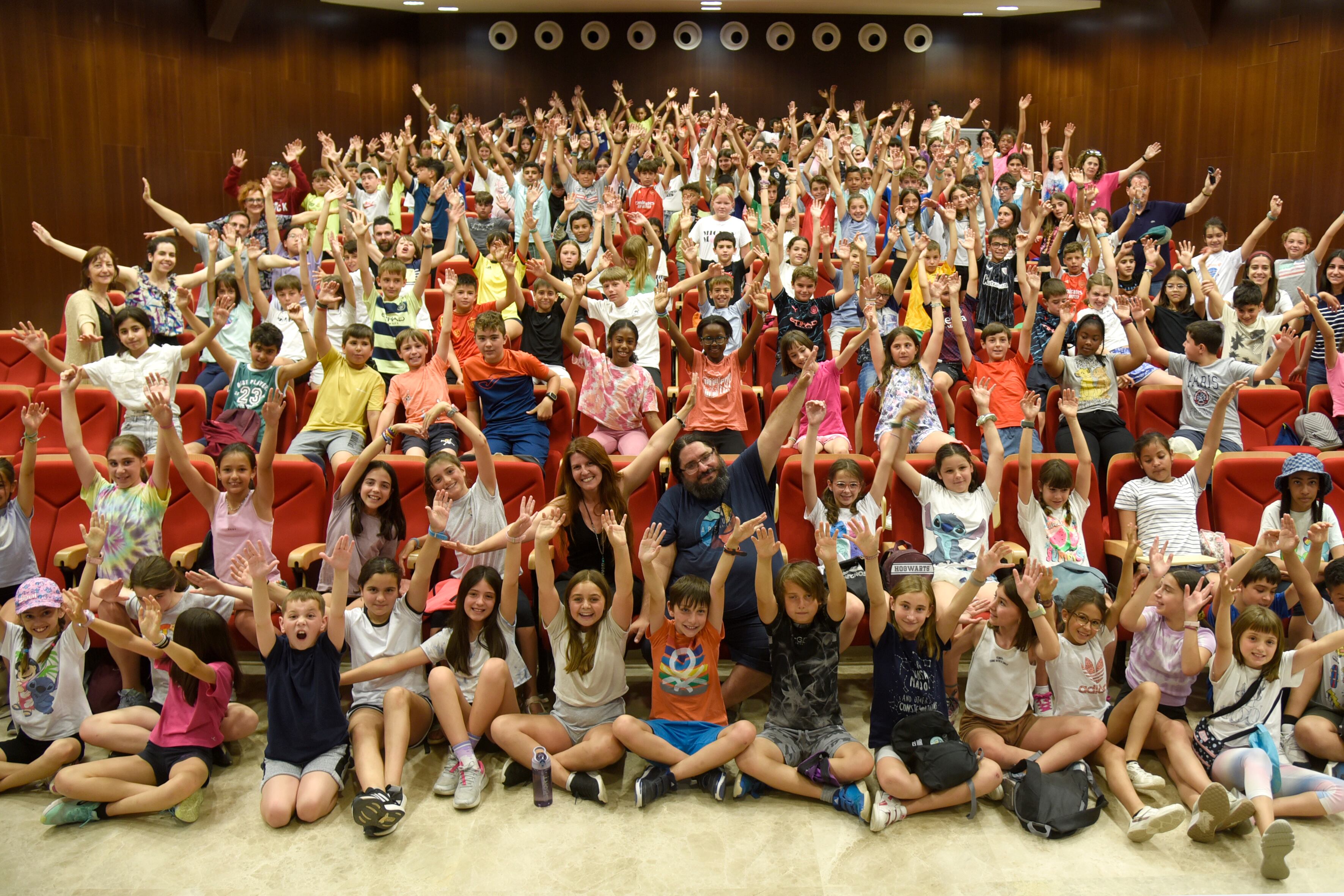 Edición del año pasado de 'Unizar kids' en el campus de Huesca