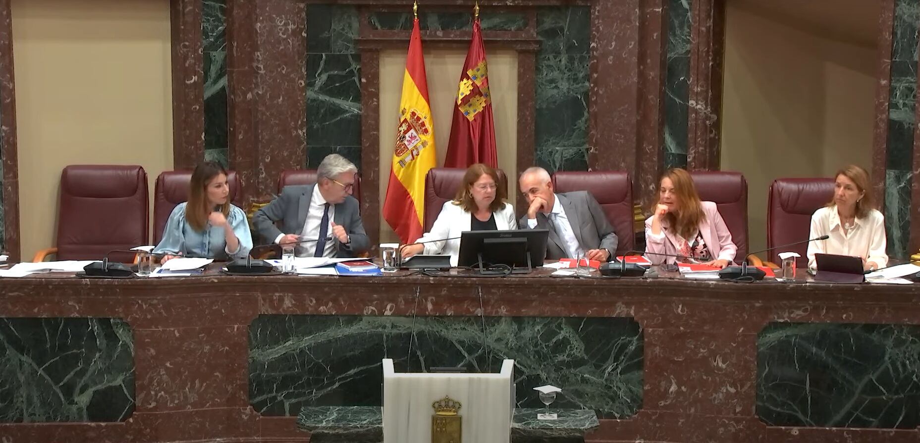 Pleno de la Asamblea Regional de Murcia