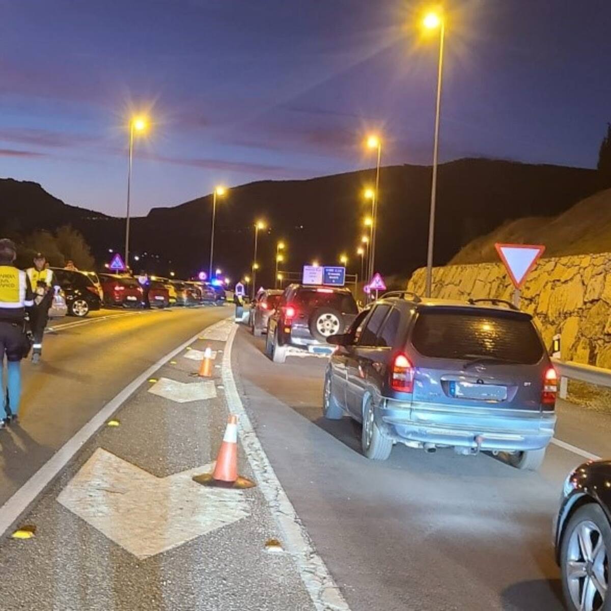 La Guardia Civil de Jaén sanciona a 85 conductores por dar positivo en alcohol y drogas durante la Feria de San Lucas 2025