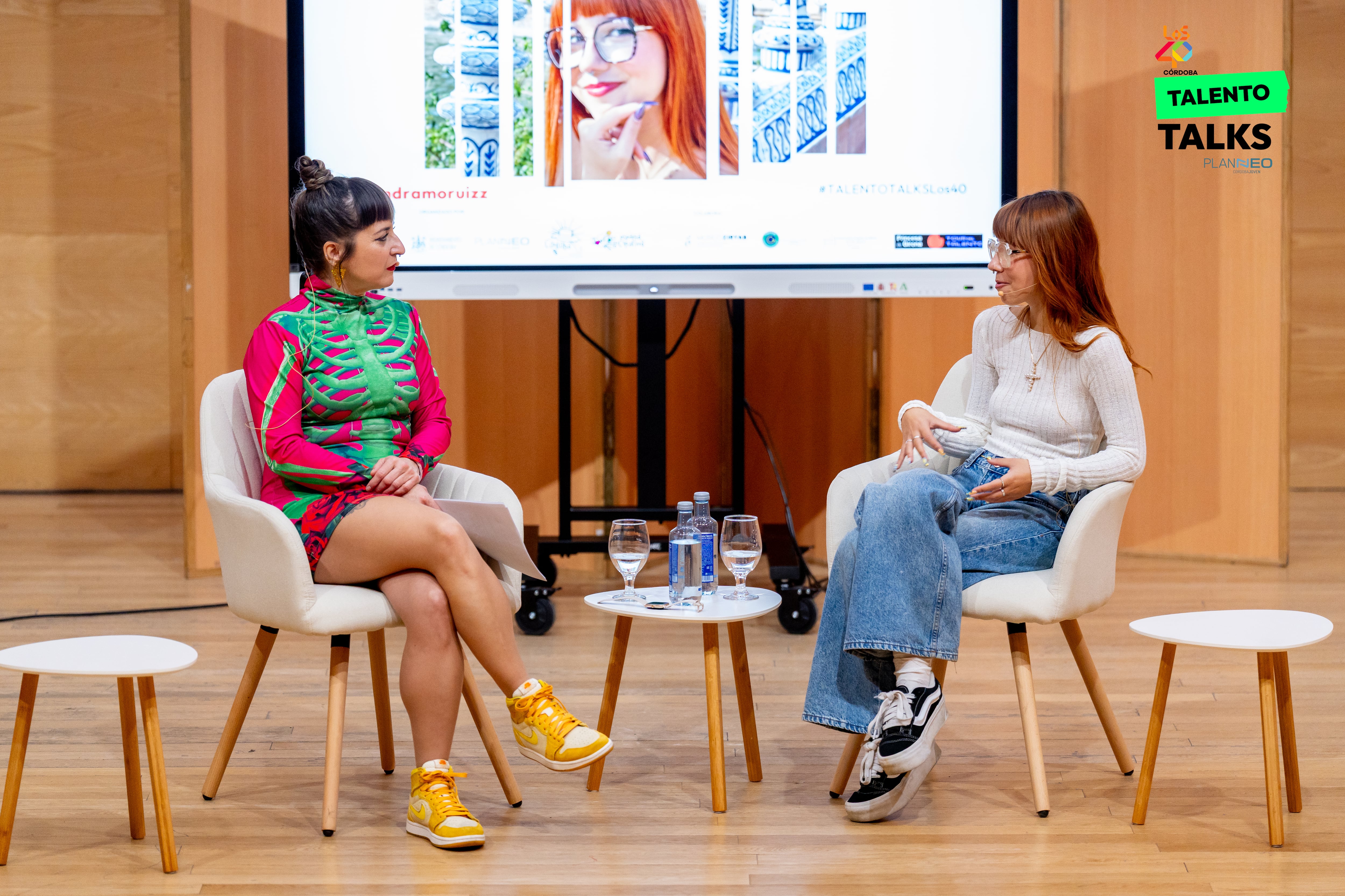 Alejandra Vanessa y Sandra Morales en Los 40 Talento Talks Córdoba