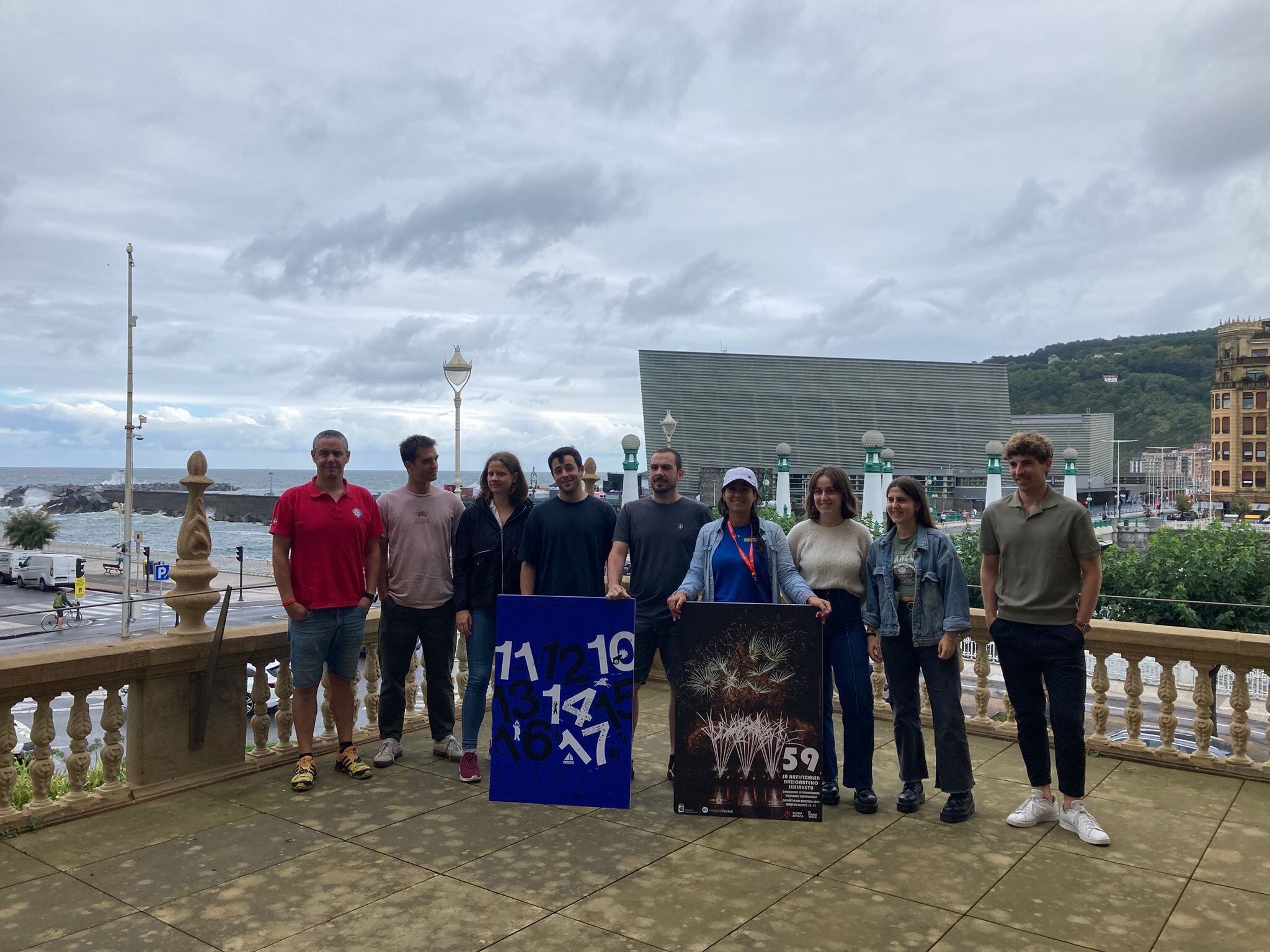 Travesía a Nado, euskal dantza, fuegos artificiales italianos y Nøgen en la rueda de prensa de Semana Grande