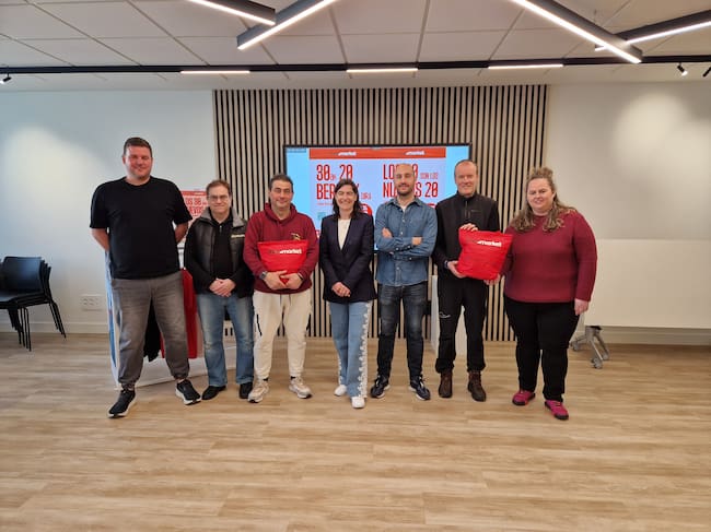 Imagen durante la presentación.