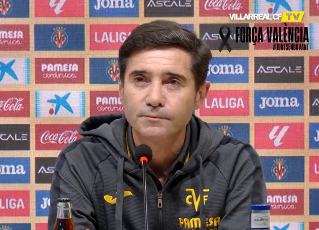 Marcelino García Toral, durante la rueda de prensa.