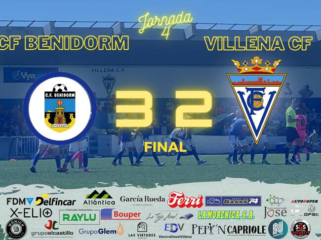 Marcador final del partido