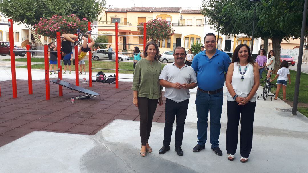 Inauguradas seis plazas del barrio Nuevo Martos con una inversión de 600.000 euros