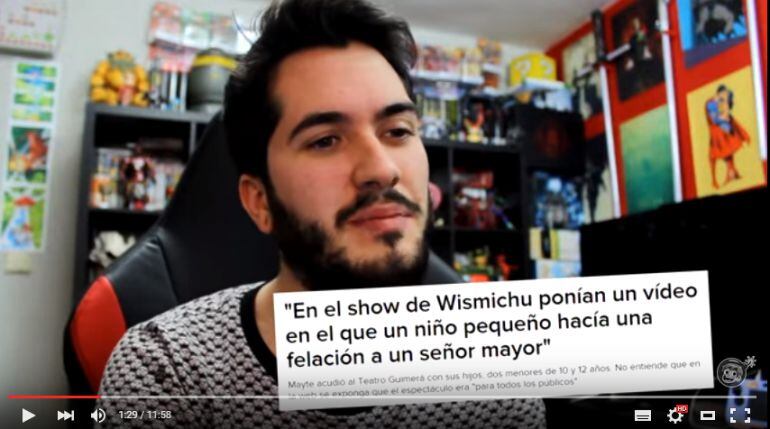 Vídeo de Wismichu