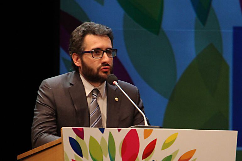 Èric Jover, secretari general de Demòcrates per Andorra.