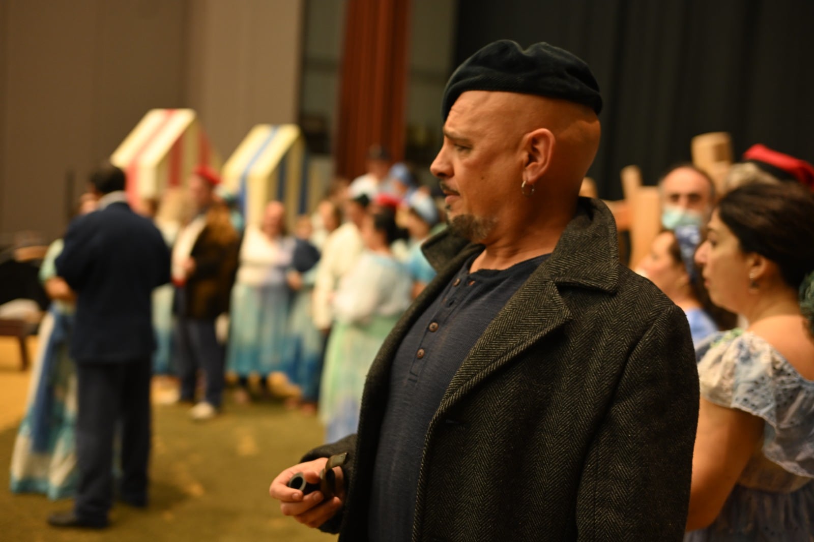 Otra imagen de uno de los ensayos