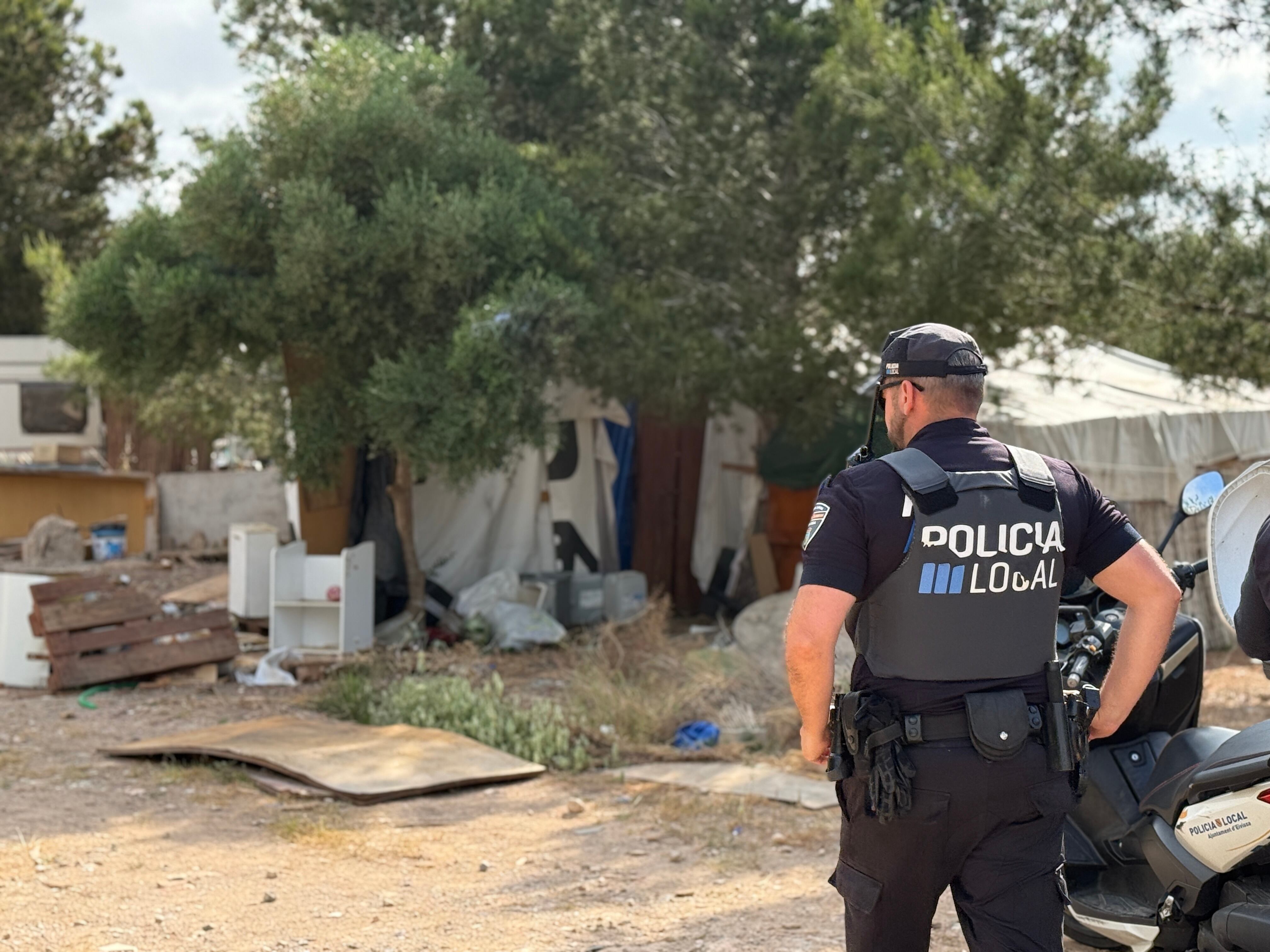 Imagen de archivo de un asentamiento en Ibiza