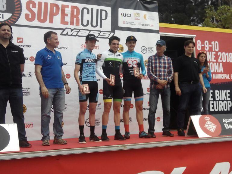 Nueva victoria del corredor del Club Ciclista de Maceda, Carlos Canal, en la Copa Catalana de Ciclocross.