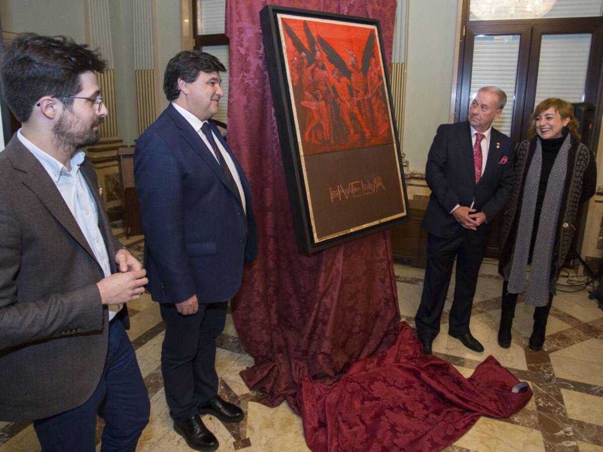 El Cristo de las Cadenas, de Jesús Zurita, protagoniza el cartel de Semana Santa