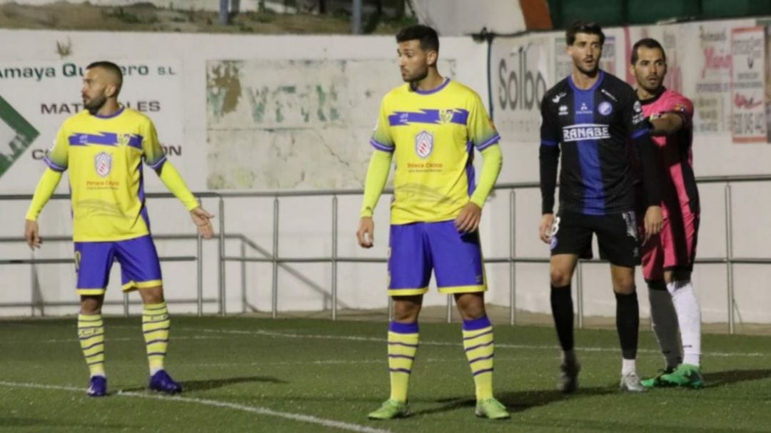 Imagen del partido disputado en el Pérez Ureba de Conil