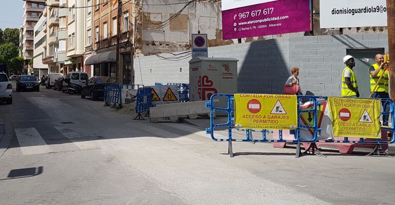 Teodoro Camino sigue cortada desde Dionisio Guardiola