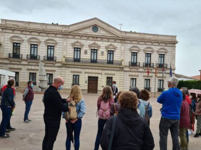 En la ruta por el casco antiguo y la Plaza de España de Alcázar de San Juan este domingo