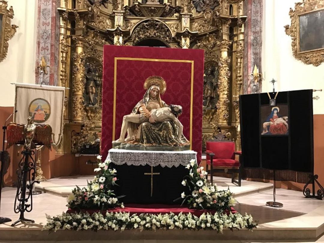 La patrona de la villa, la Virgen de las Angustias, no podrá ser honrada como otros años