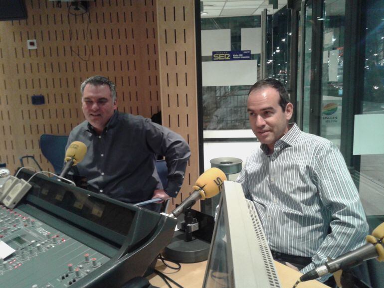 Els dos candidats per Canillo: Jordi Alcobé i Sergi Ricart