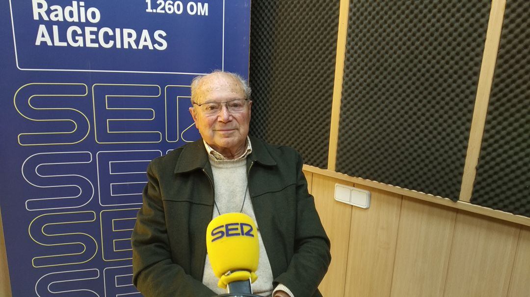 El secretario de FAPCASA Luis Martín durante su intervención en Hoy por Hoy Campo de Gibraltar.