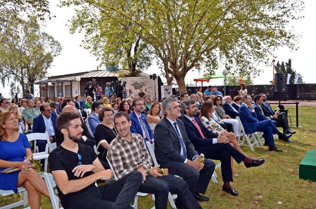 Algunos de los premiados de la edición anterior