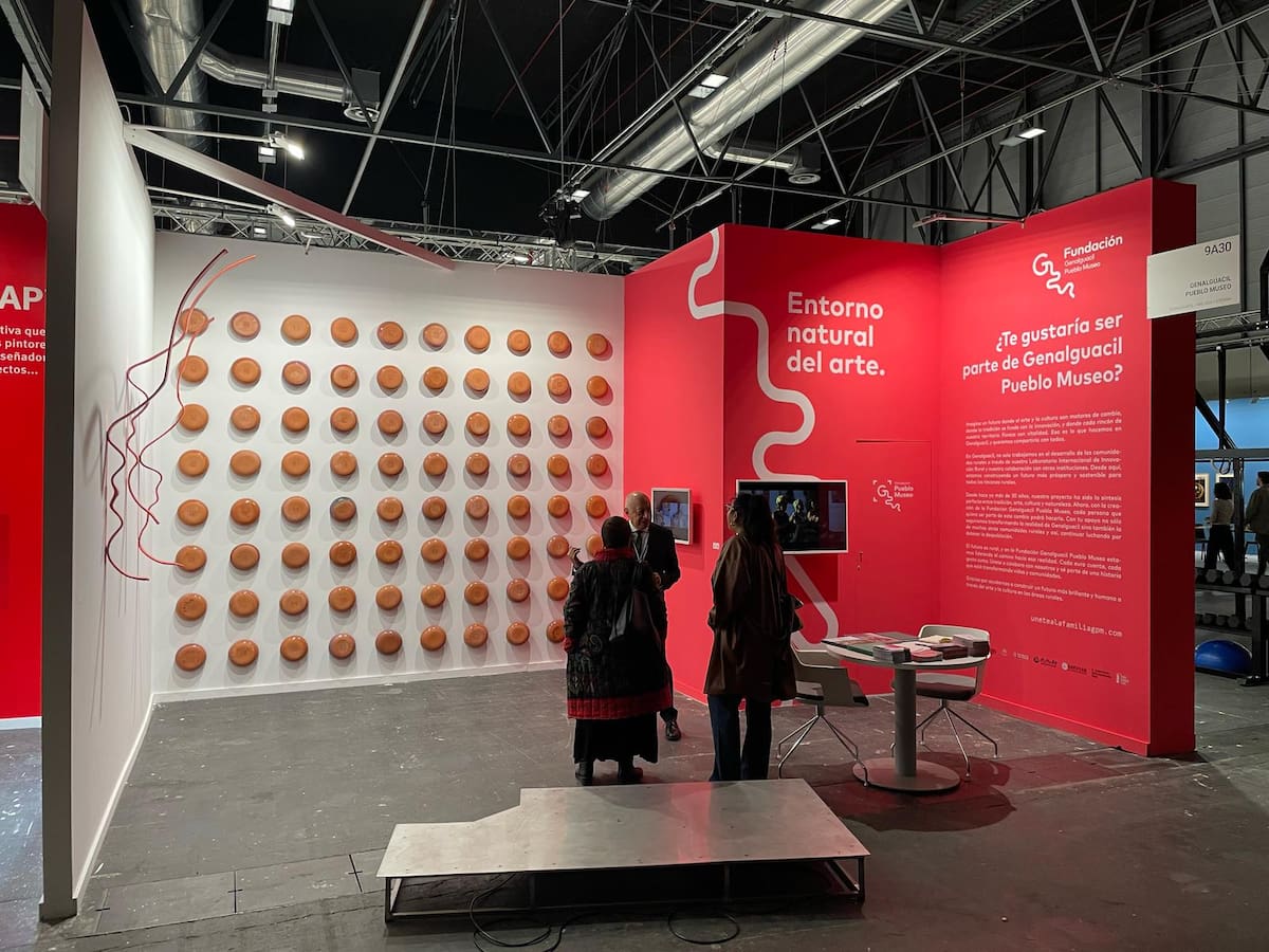Arte contra la despoblación en Málaga: Genalguacil Pueblo Museo vuelve a ARCO