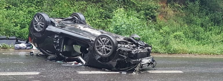 Accidente en Coristanco