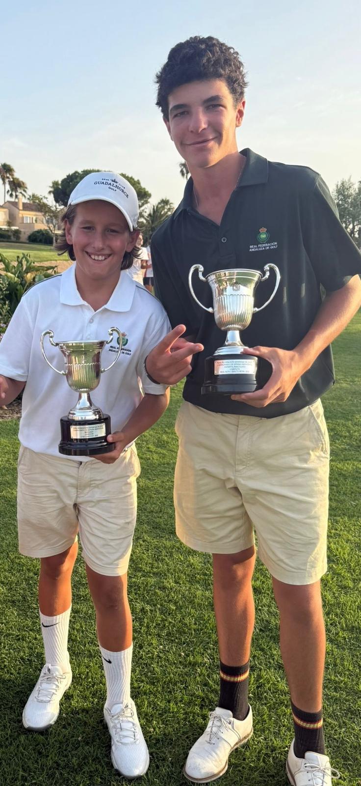 Oliver de Wint y Diego Gross, campeones de España de golf