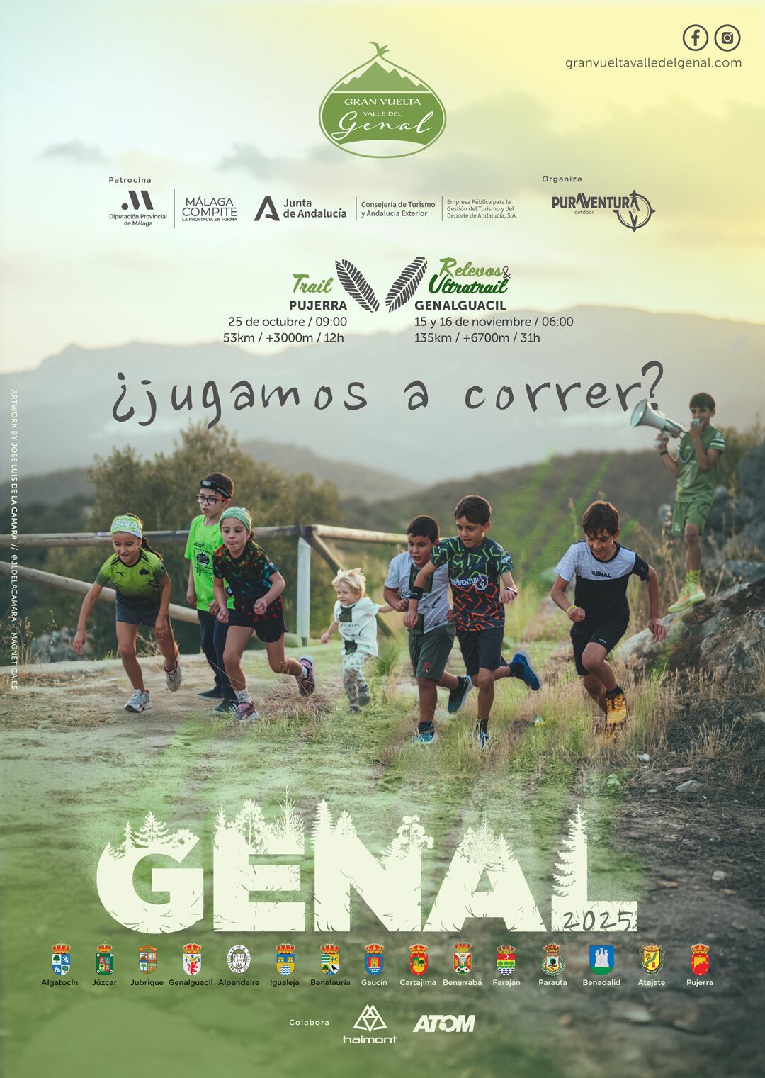 Cartel Gran Vuelta del Genal