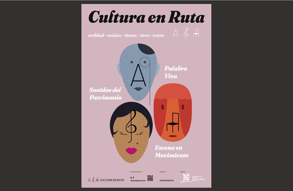 Cartel 'Cultura en Ruta'