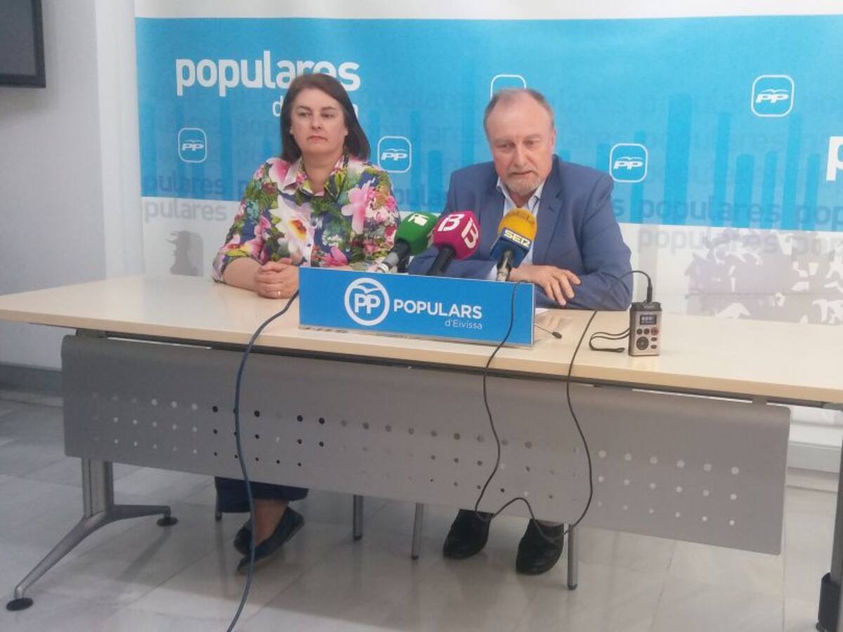 El PP dice que el Govern "no trata bien a Ibiza" en los presupuestos de 2019