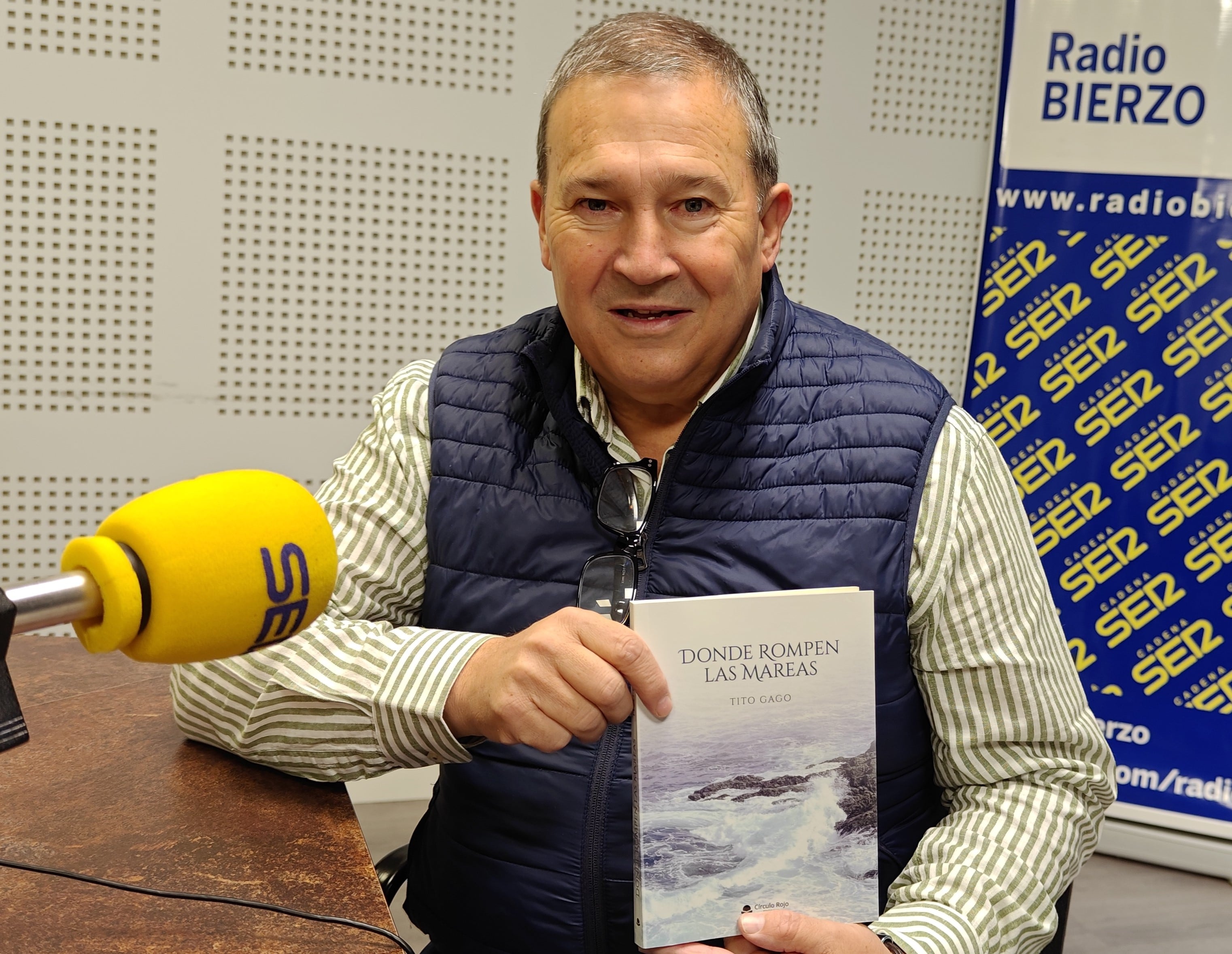 Tito Gago, en Radio Bierzo